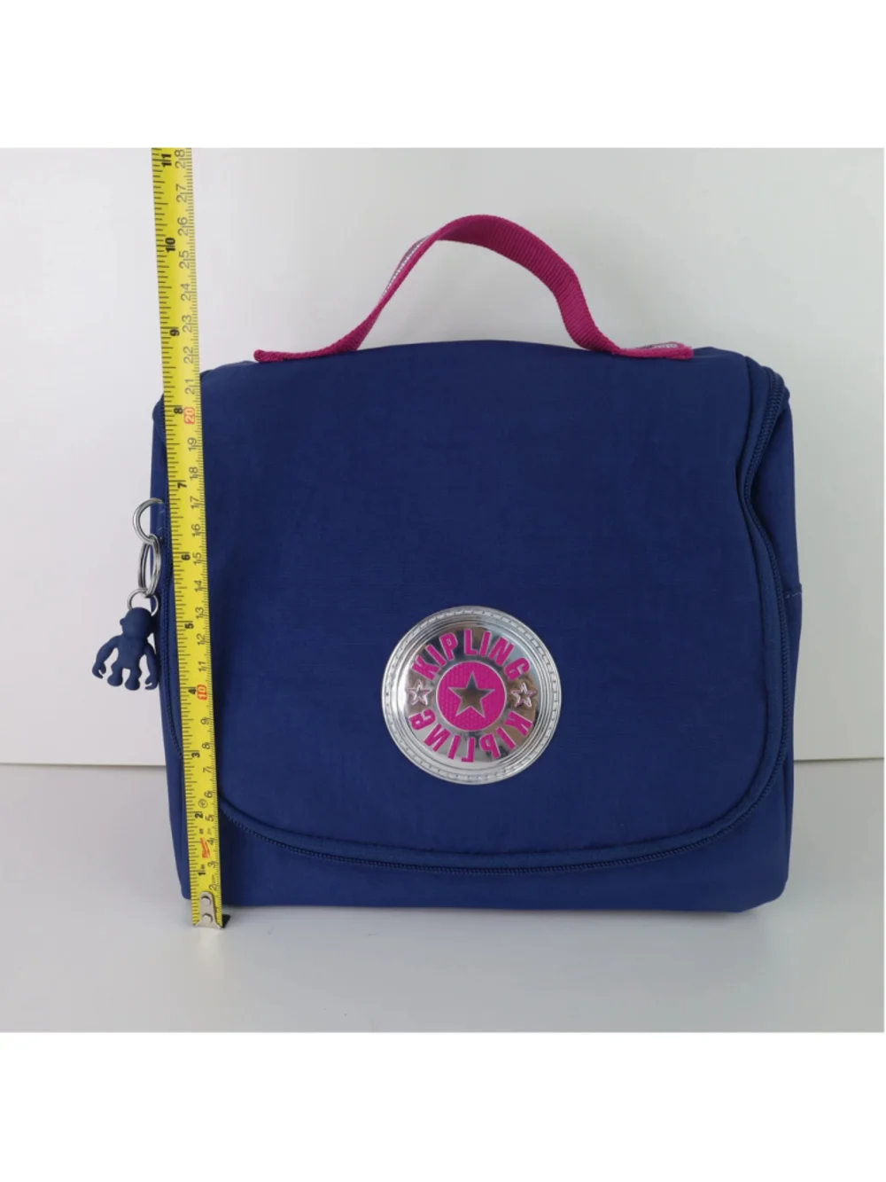 Kipling Toiletry Bag Travel Organizer Cosmetic Makeup Pouch Zip Case Nylon